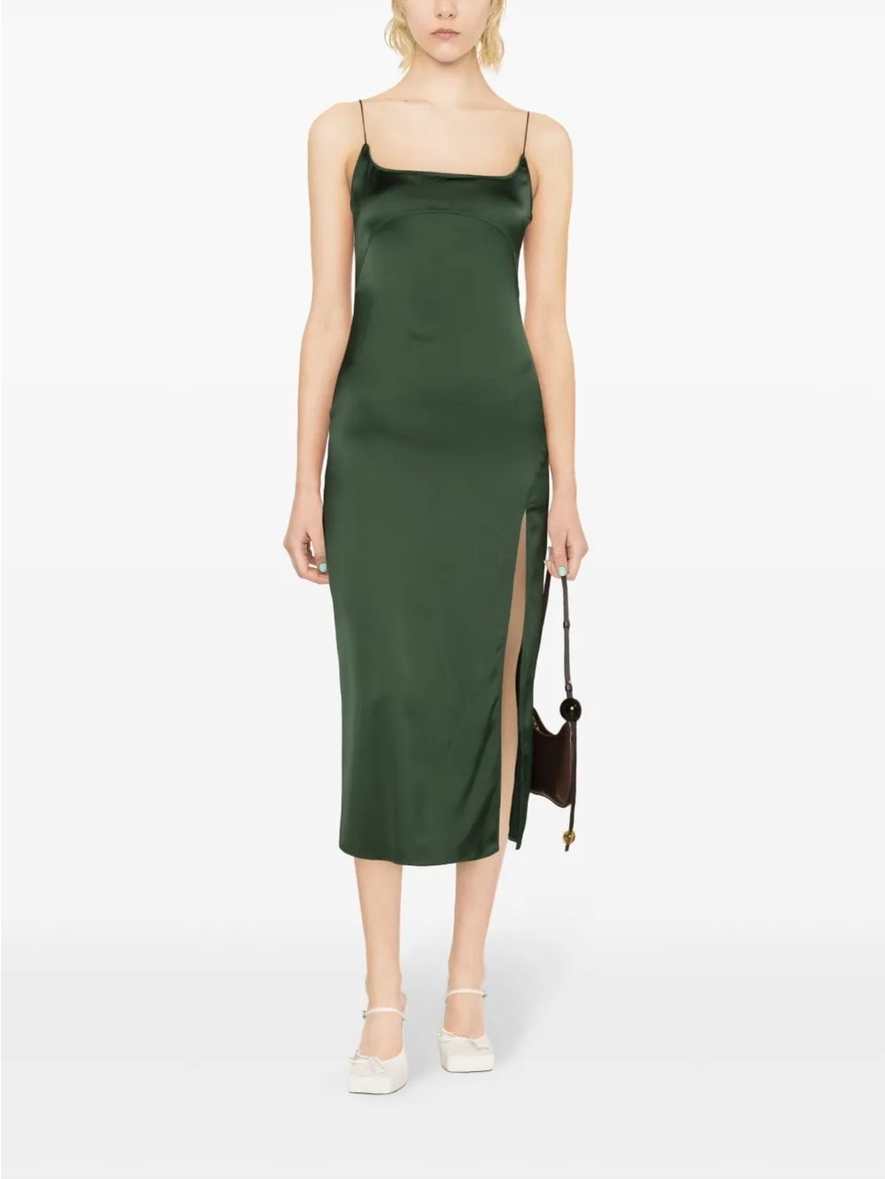 Jacquemus Green ‘La Robe Norte’ Midi Dress